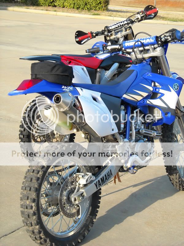 Super clean 2005 WR250F - like new and low hours/miles $2800 Bothbikesrear