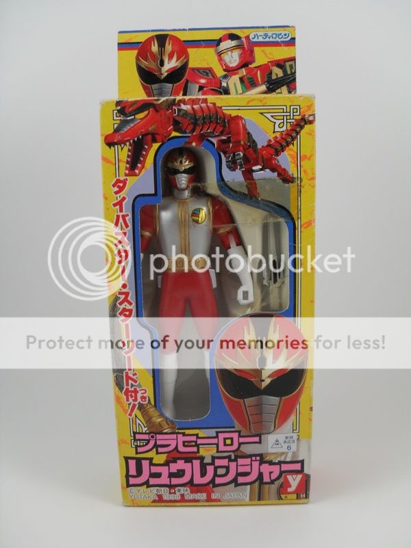 93 Yutaka Japan Sentai Dairanger Ryuranger Red Ranger NMIB Power 