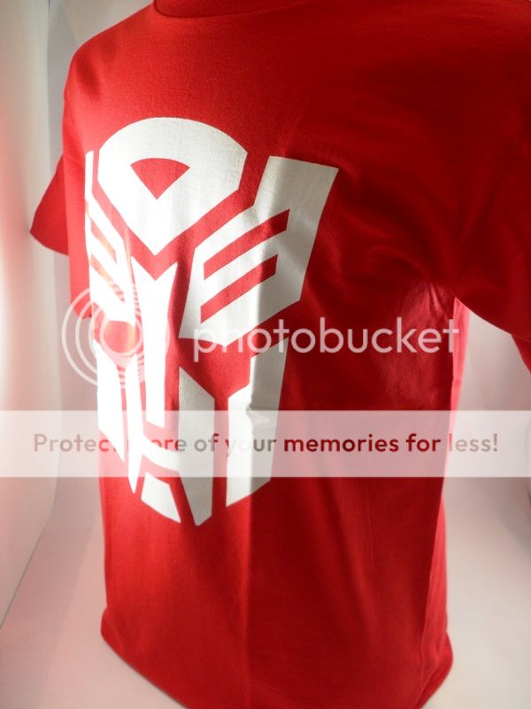 Transformers G1 Autobot Logo Adult Mens Red M T Shirt Medium  