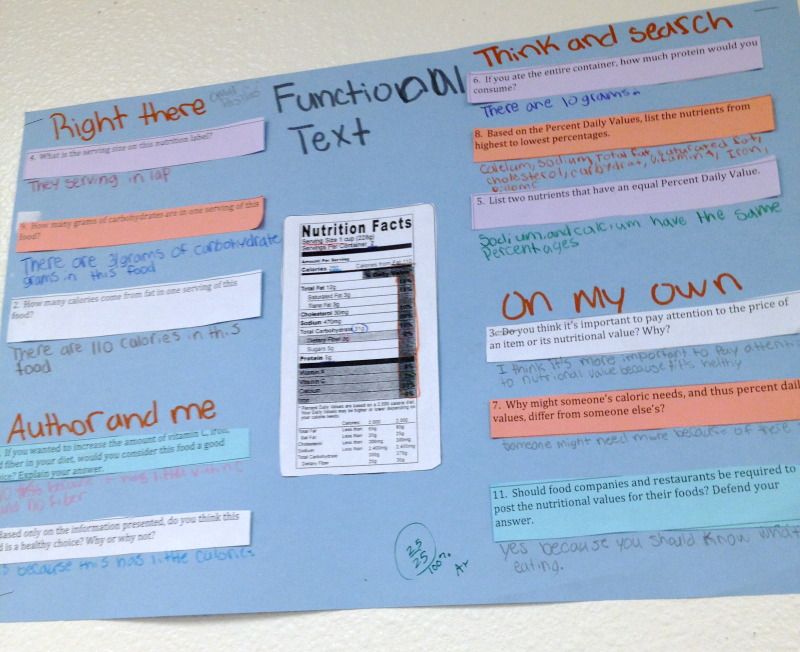 Functional text that teaching blog