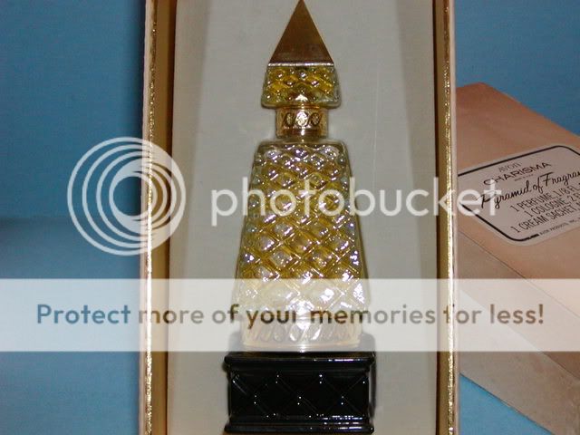 Avon CHARISMA Pyramid of Fragrance with Mini Perfume  