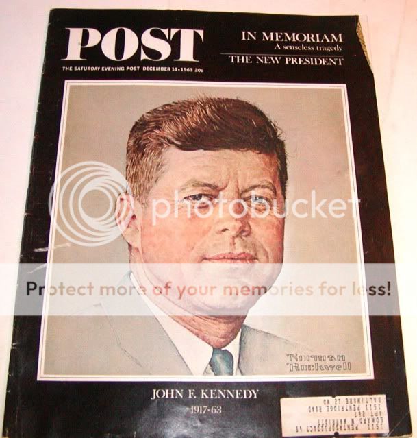 Dec 1963 Saturday Evening Post Magazine Norman Rockwell  