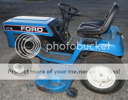 Ford yt16 mower #4