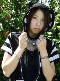 punk accessories and fashion Stripedhoodie-1