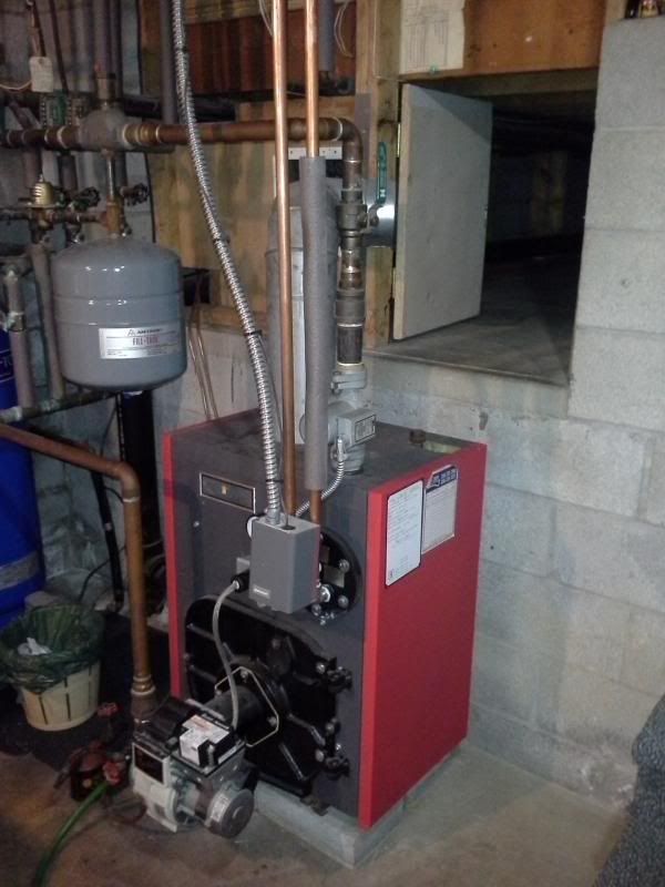 Crown oil boiler fires up and then shuts right back down before water ...