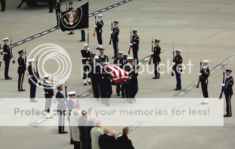 Ford funeral guard honor #1