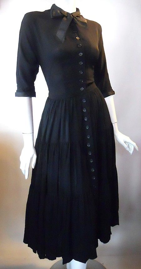 Dorothea's Closet Vintage Dress Nelly Don 50s Dress