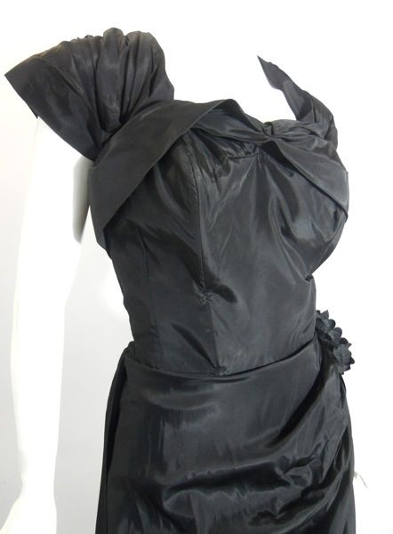 Dorothea's Closet Vintage Gown 50s Gown Taffeta Gown