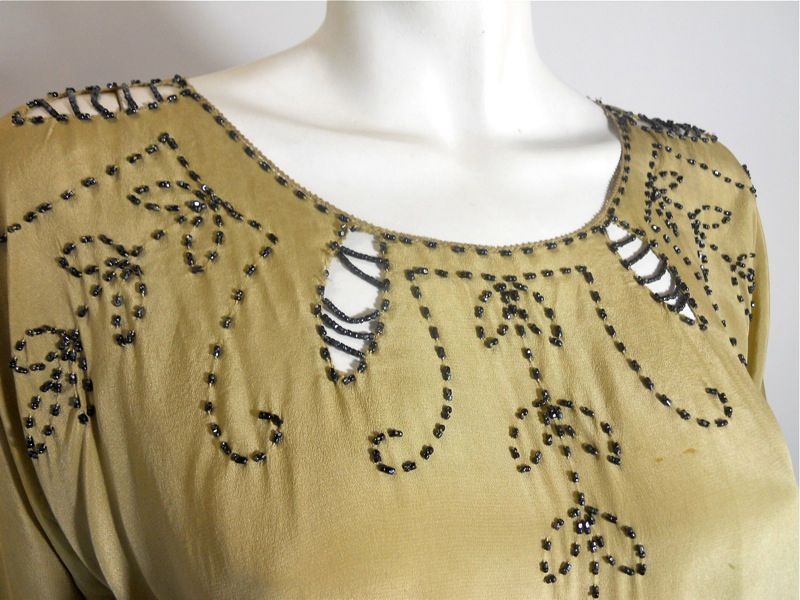 Dorothea's Closet Vintage Clothing 1920s Blouse Beaded Blouse