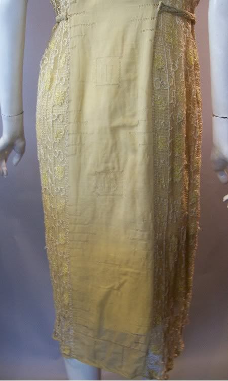 Dorothea's Closet Vintage Dress 20s Dress ARTS AND CRAFTS Embroidered ...