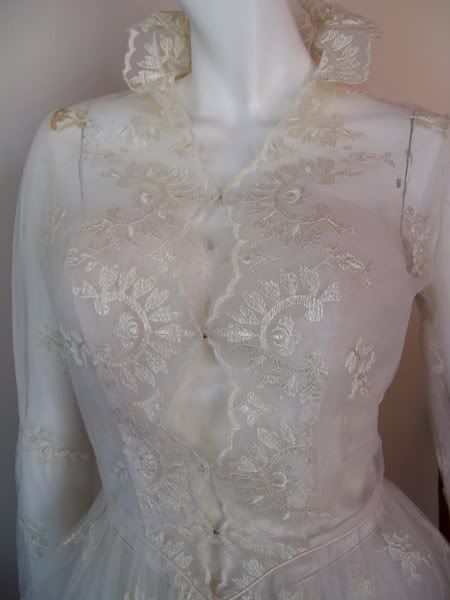 Dorothea's Closet Vintage Dress Vintage Wedding Gown 50s Wedding Gown