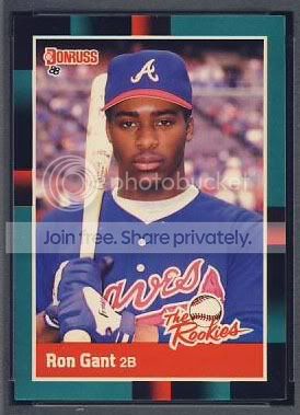 Card of the Day: Ron Gant 1988 Donruss Rookies #47 | Sports Card Info