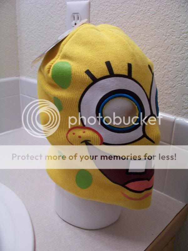 Spongebob Ski Mask