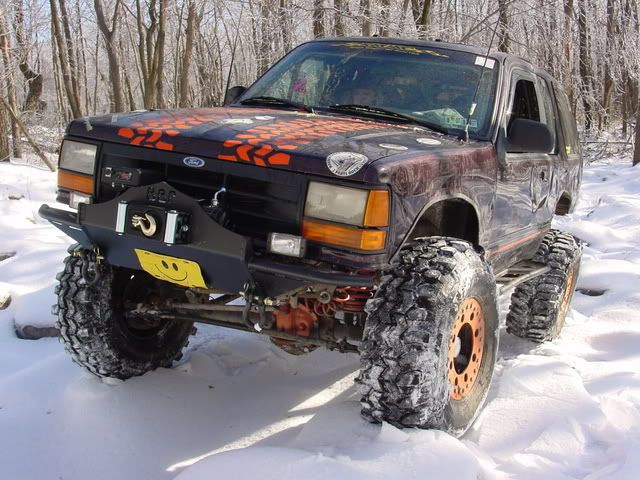 1993 Ford explorer winch bumper #9