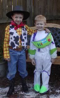 October 2004, Woody & Buzz Lightyear