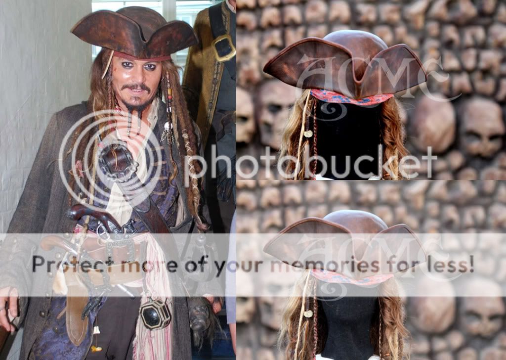 ACME OST Tricorn Along with other pirate hats. Compare