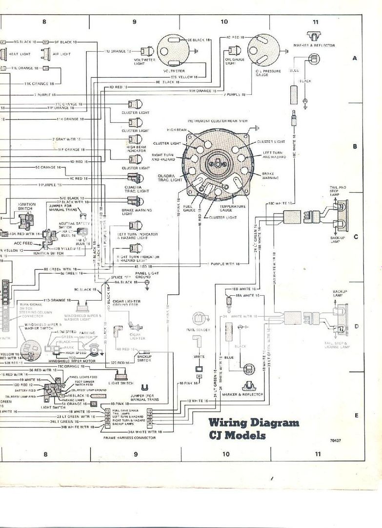 complete wiring diagram-79 CJ5 ?? | ECJ5 1980 jeep cj5 electrical wiring schematic 