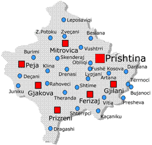 kosoves - Harta e Kosovës Kosova-map02_Resized_300x286