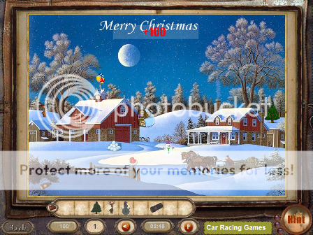Hidden Objects - Merry Christmas flash game HiddenObjectsMerryChristmas