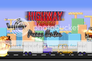 Highway Trouble (fan made Super Mario game) HighwayTrouble1