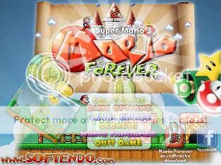Super Mario Forever 3 (classic Super Mario) SuperMarioForever3Spash2