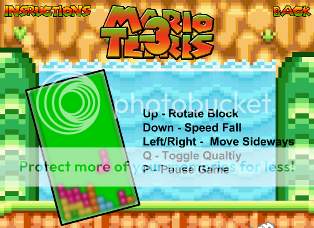 Super Mario Tetris 3 (tetris clone) SuperMarioTetris3Instructions