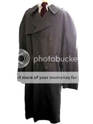 LONDON FOG Mens Vintage Mac Trench Raincoat Winter Coat Fleece Zip 