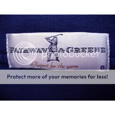Fairway Greene Mens Mercerized Golf Club Logo Polo Shirt M Frenchman