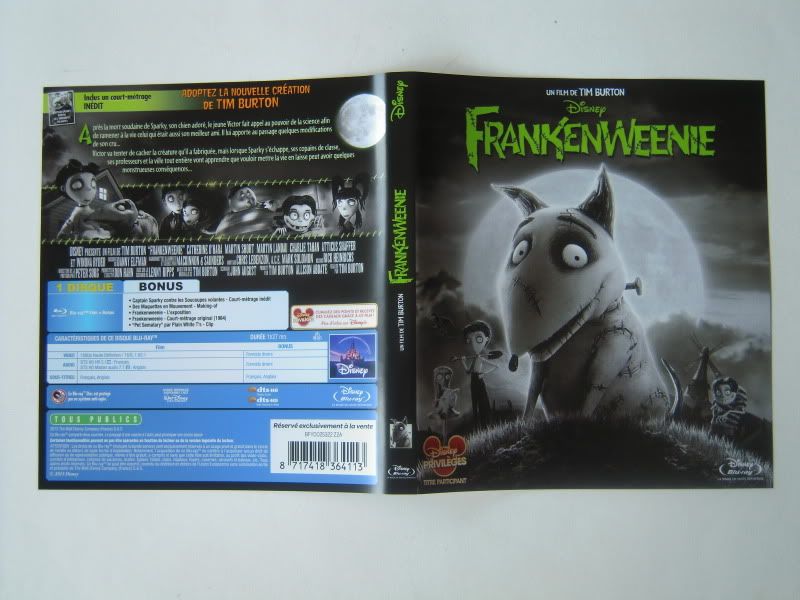 Frankenweenie - DVD/Bluray DSCN2159