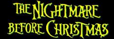 L'Etrange Noël de Monsieur Jack - Buste Jack Edition Limité  The_nightmare_before_christmas_logo