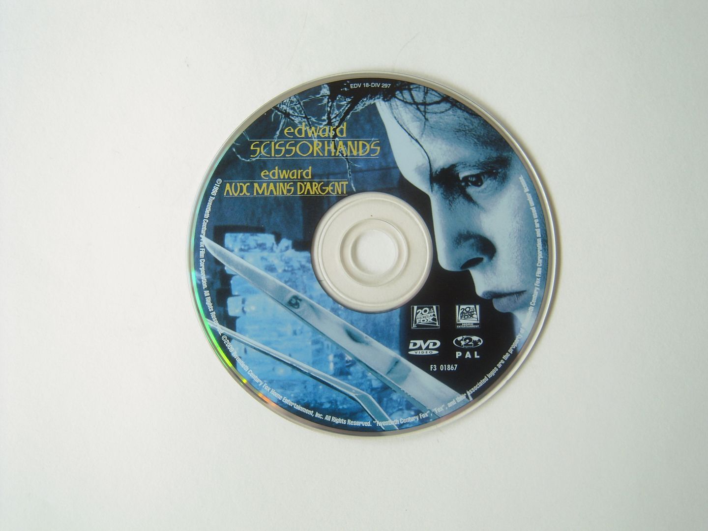 Edward aux mains d'argents - DVD/Bluray DSCN2168