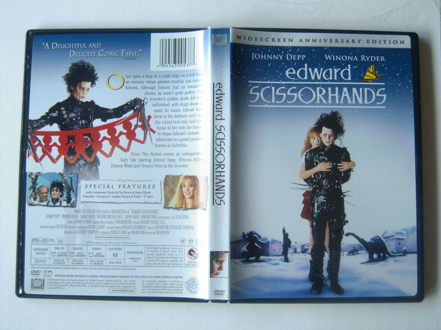 Edward aux mains d'argents - DVD/Bluray DSCN2174