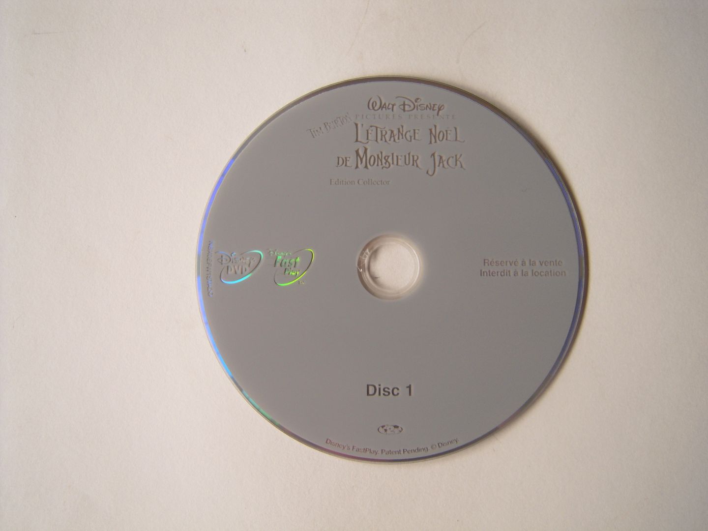 L'Etrange Noel de Monsieur Jack - DVD/Bluray DSCN2221