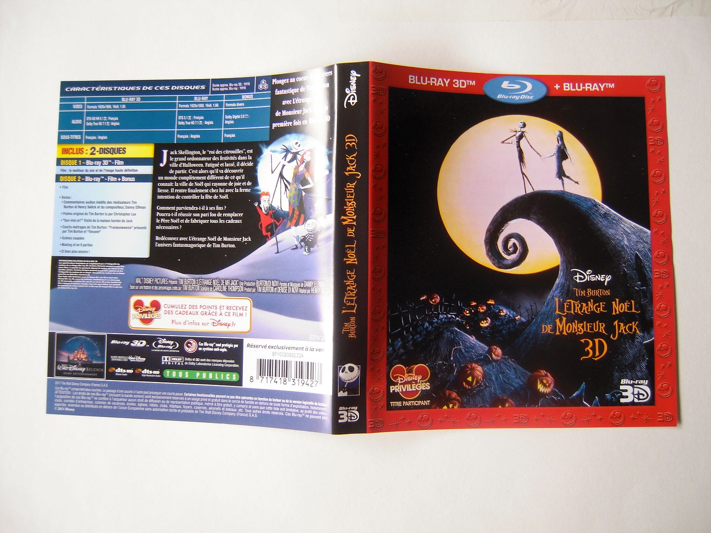 L'Etrange Noel de Monsieur Jack - DVD/Bluray DSCN2231