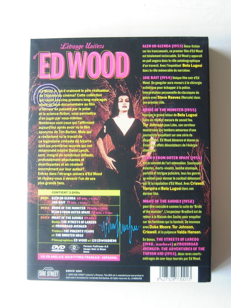 L'Étrange Univers d'Ed Wood - DVD DSCN2250
