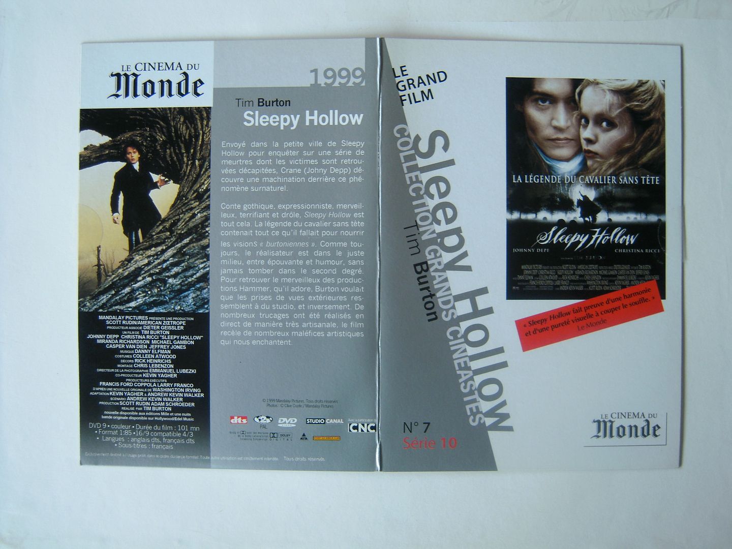 Sleepy Hollow - DVD/Bluray DSCN2297