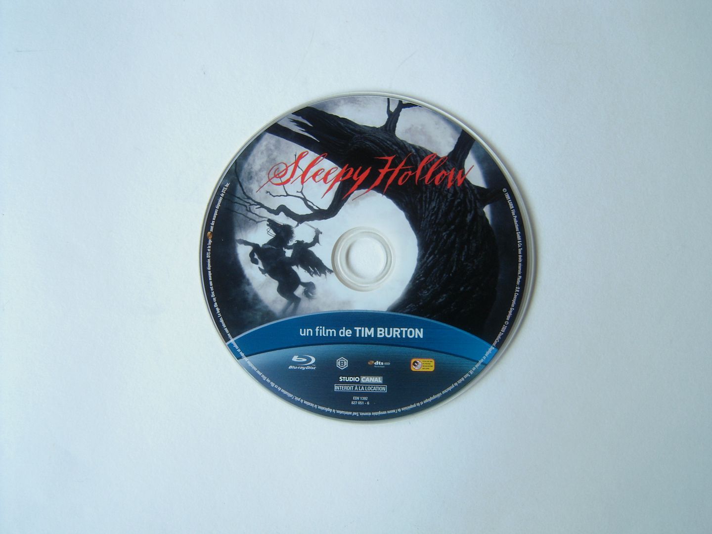 Sleepy Hollow - DVD/Bluray DSCN2307