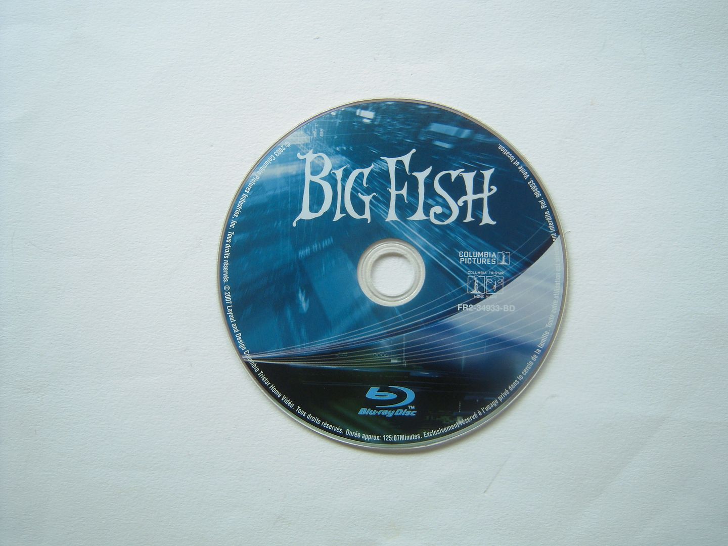 Big Fish - DVD/Bluray DSCN2368