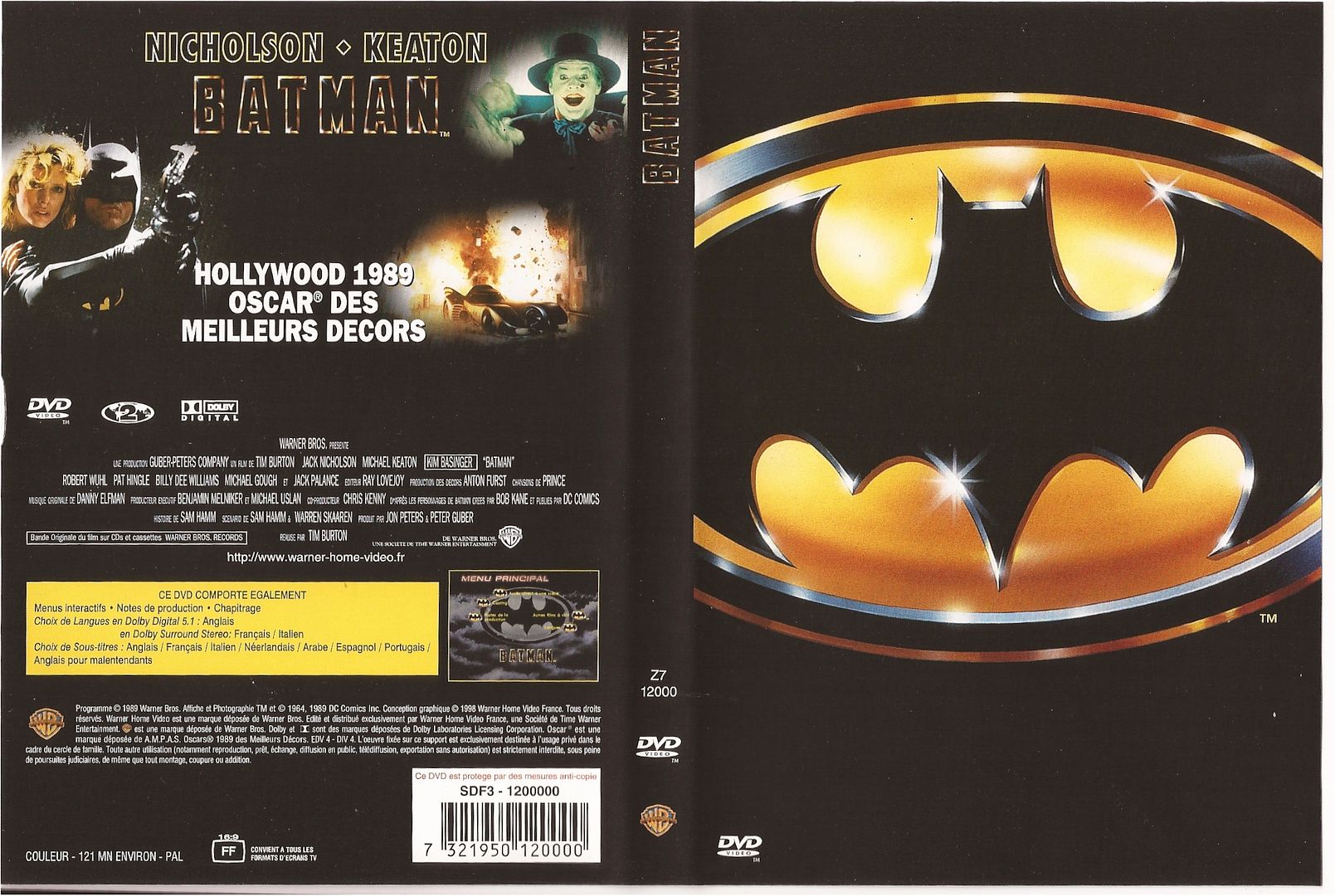 Batman - DVD/Bluray Batman1