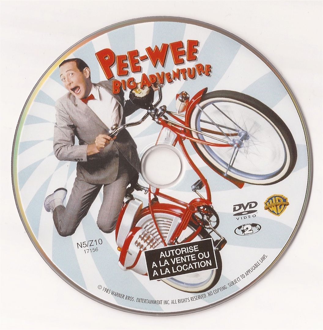 Pee-Wee's Big Adventure - DVD/Bluray Peewee2
