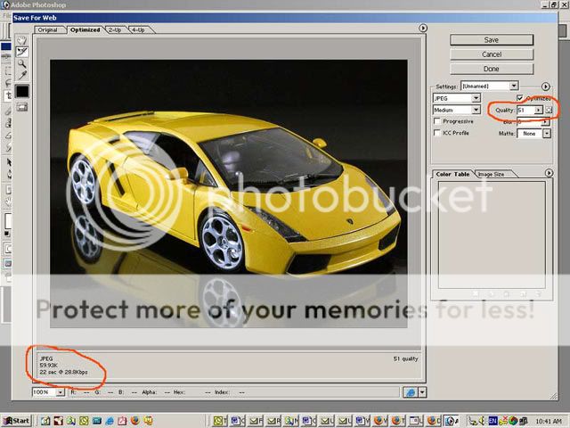 How to get image filesize to under 60kb | DiecastXchange Forum