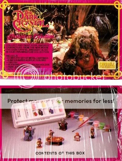 Figurines protos Dark Crystal (1982) (Hasbro) + VRAC 12