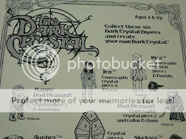Figurines protos Dark Crystal (1982) (Hasbro) + VRAC P1160495