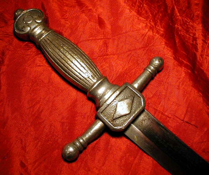 CHICAGO TEMPLE Rare SHRINERS Antique 1880 MASONIC SWORD Landmark ...