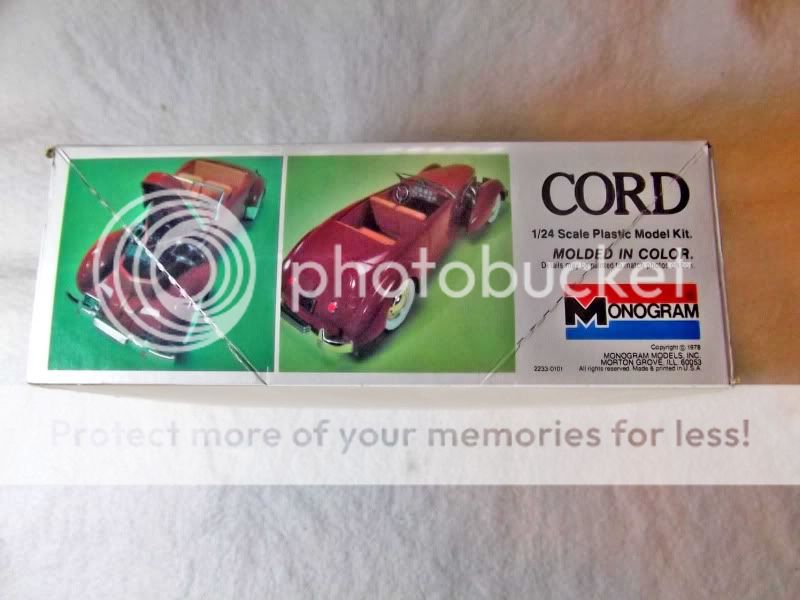 Cord 812 vintage Monogram kit  NIB  