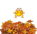 Autumn-Fall Smileys by Su Jumping_leaves