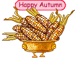 Autumn-Fall Smileys by Su Walking_corn_text