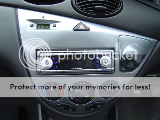 Ford focus stereo blanking plate #5