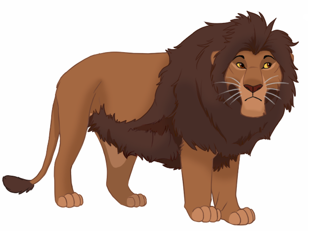 Awesome Lion King Drawing With Barbary Lion Mane Photo by superstarbck ...