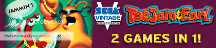 SEGA Vintage Collection: ToeJam & Earl - Official Review Banner